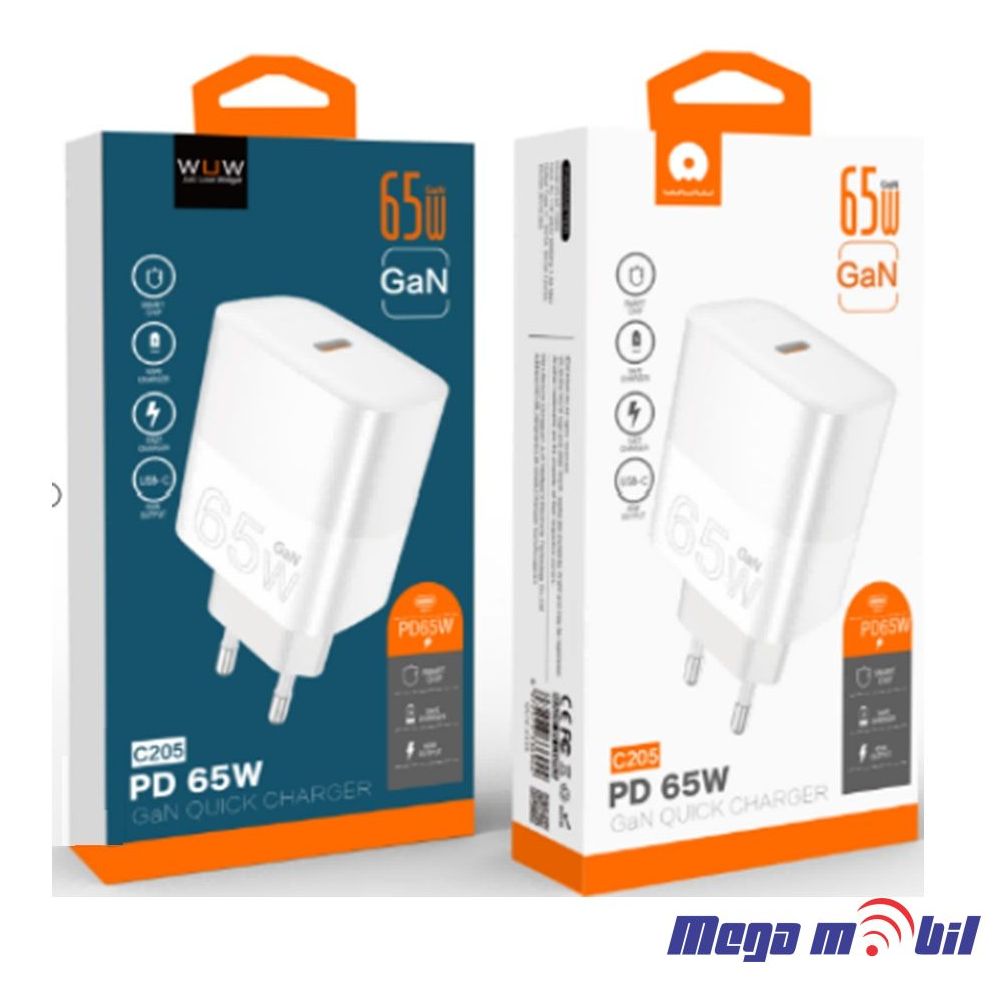 Polnac 220V WUW-C205 PD 65W GaN