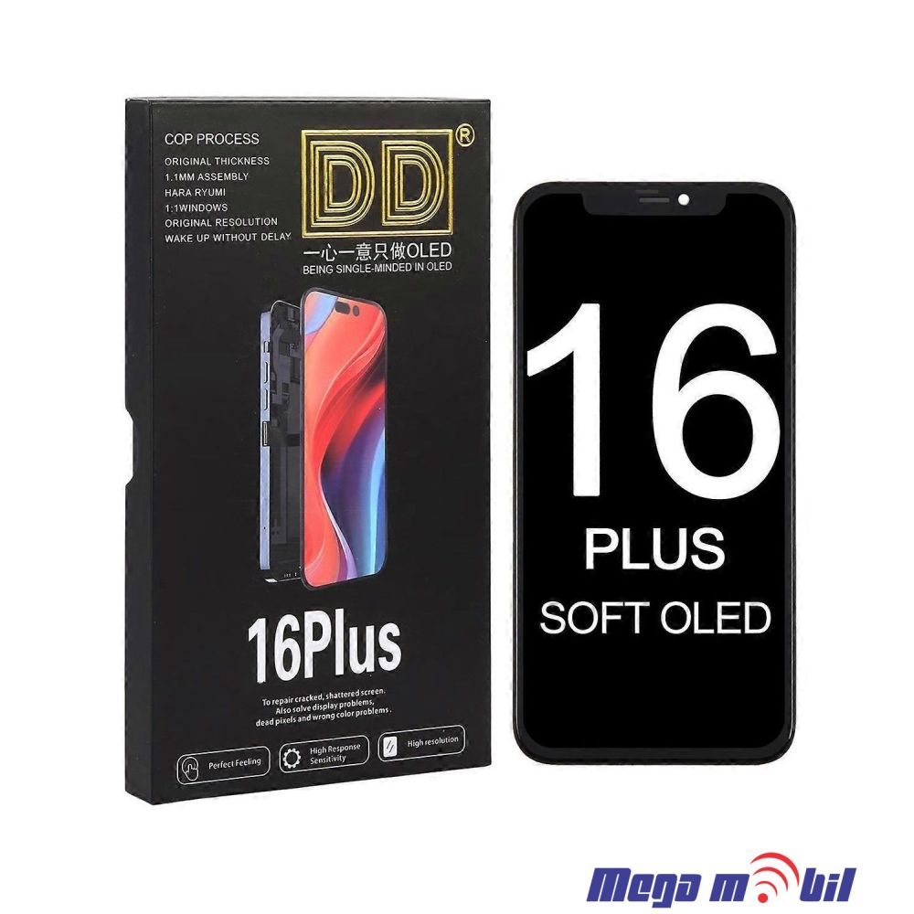 Ekran iPhone 16 Plus SOFT OLED DD 