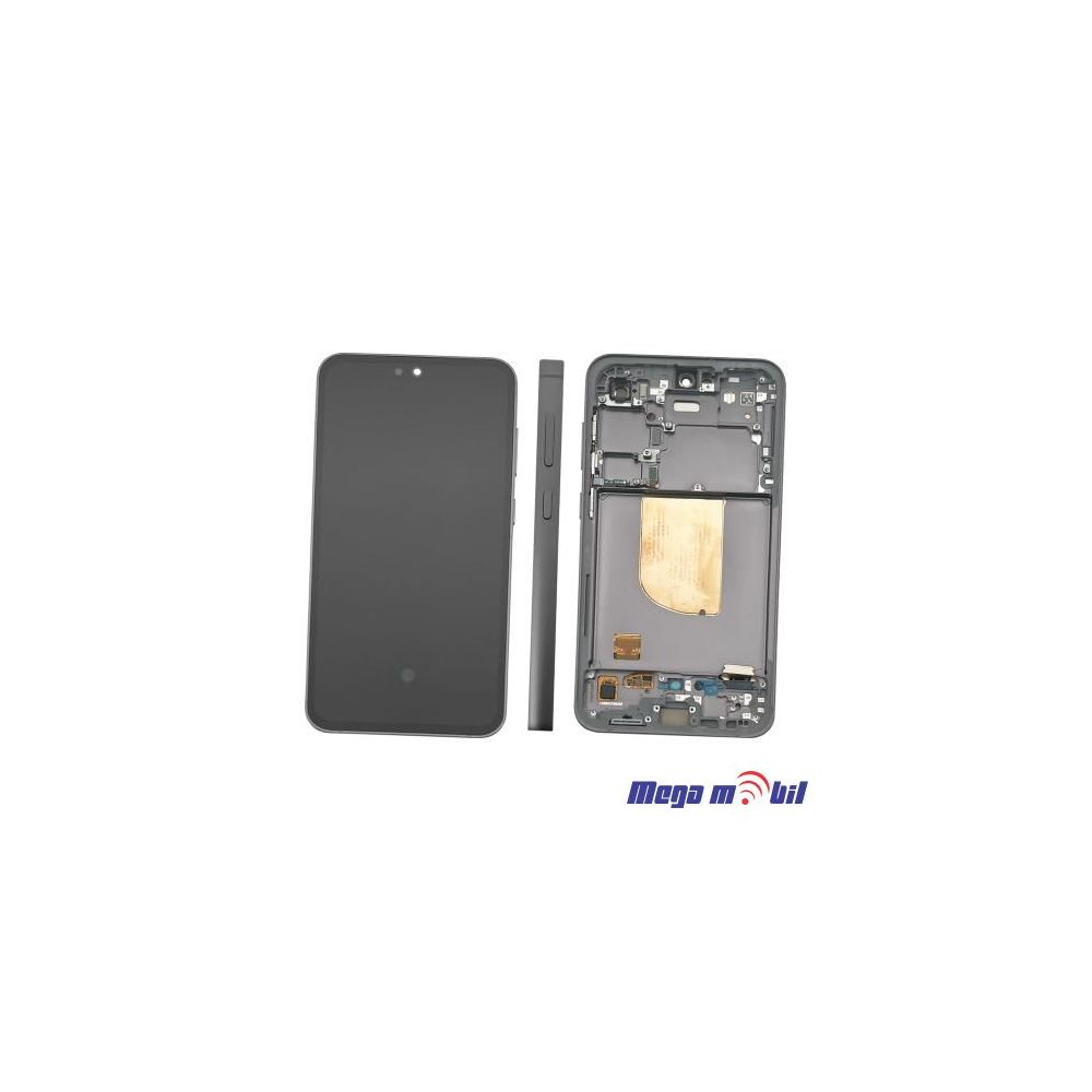 Ekran Samsung S711B S23 FE SO RAMKA graphite full org