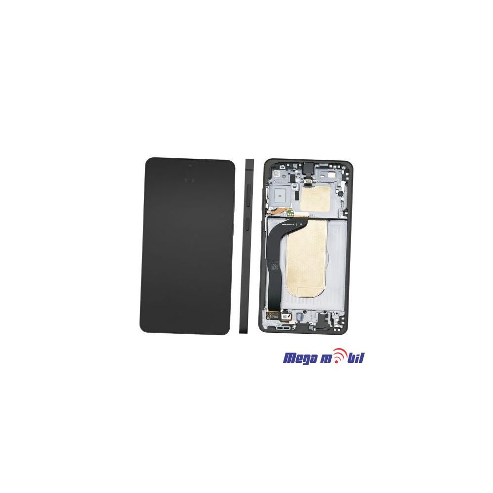Ekran Samsung S937B S25 Edge SO RAMKA black full org