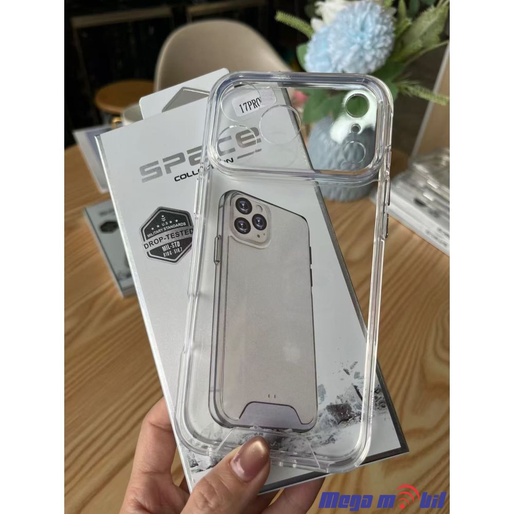 Futrola iPhone 17 Pro Space transparent