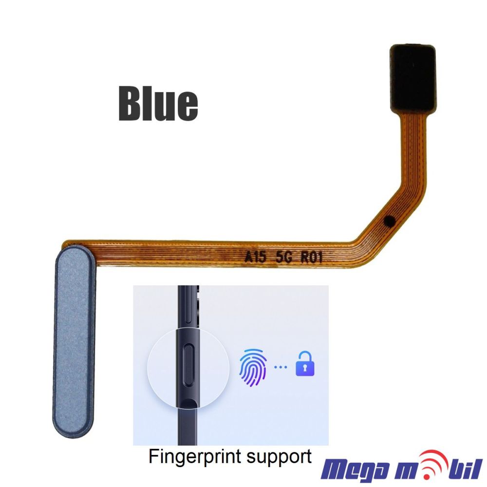 Fletkabel Samsung A15/ A156B Power on/off blue