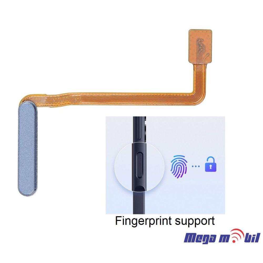 Fletkabel Samsung A25/ A256B Power on/off blue