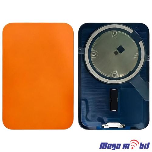Zadno staklo iPhone 17 Pro Orange so magneti za wireless