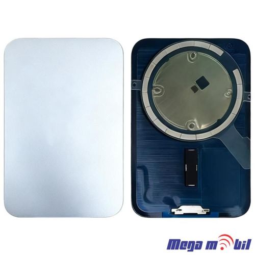 Zadno staklo iPhone 17 Pro Max White so magneti za wireless