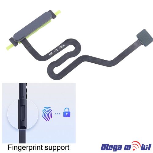 Fletkabel Samsung A16/ A166B Power on/off black