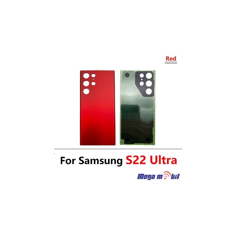 Zadno kapace Samsung S908B/ S22 Ultra red