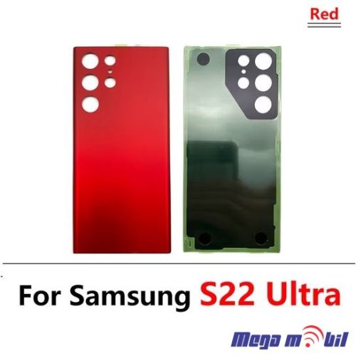 Zadno kapace Samsung S908B/ S22 Ultra red