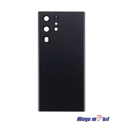 Zadno kapace Samsung S908B/ S22 Ultra so staklo za kamera black ORI