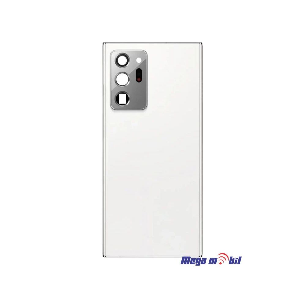 Zadno kapace Samsung N985 Note 20 Ultra so staklo za kamera white ORI