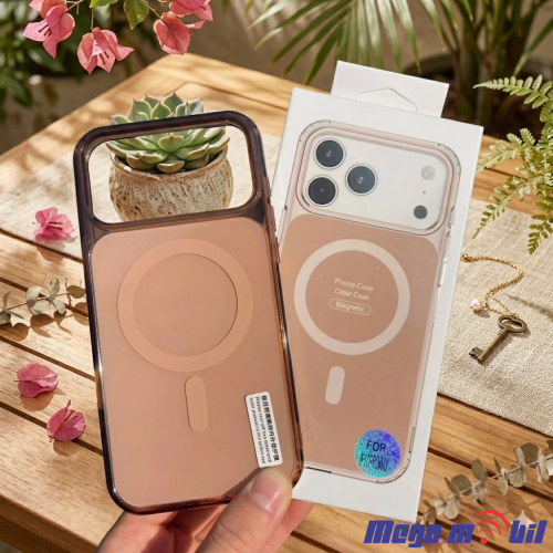 Futrola iPhone 16 Pro Crystal magnetic gold