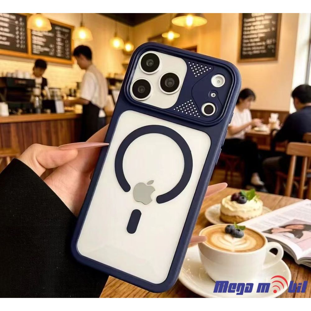 Futrola iPhone 16 Pro HaloGrip blue