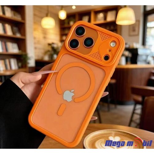 Futrola iPhone 16 Pro HaloGrip orange