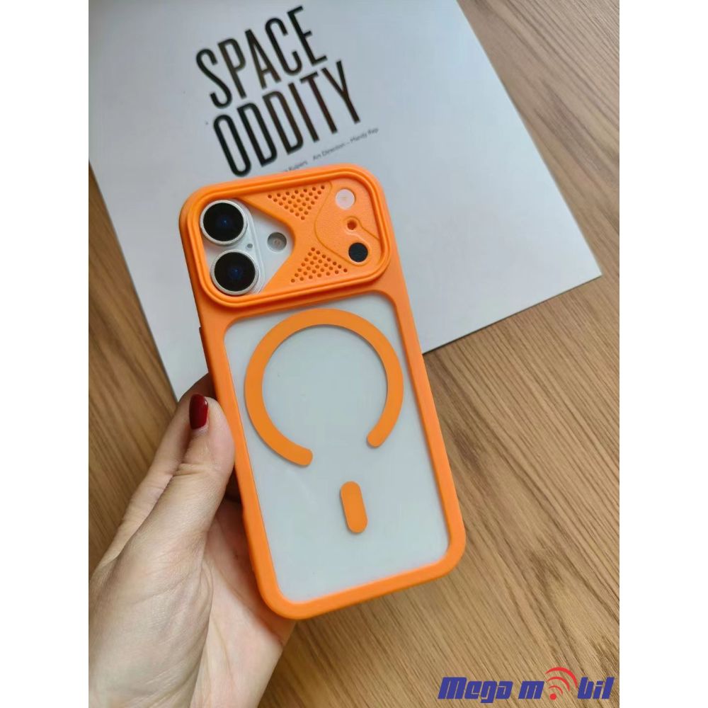 Futrola iPhone 17 HaloGrip orange