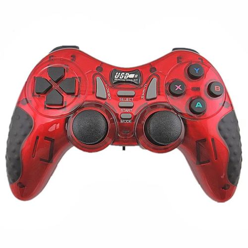 Joystick za PC/PS1/PS2/PS3/PC360/Android TV Wireless 6in1 red