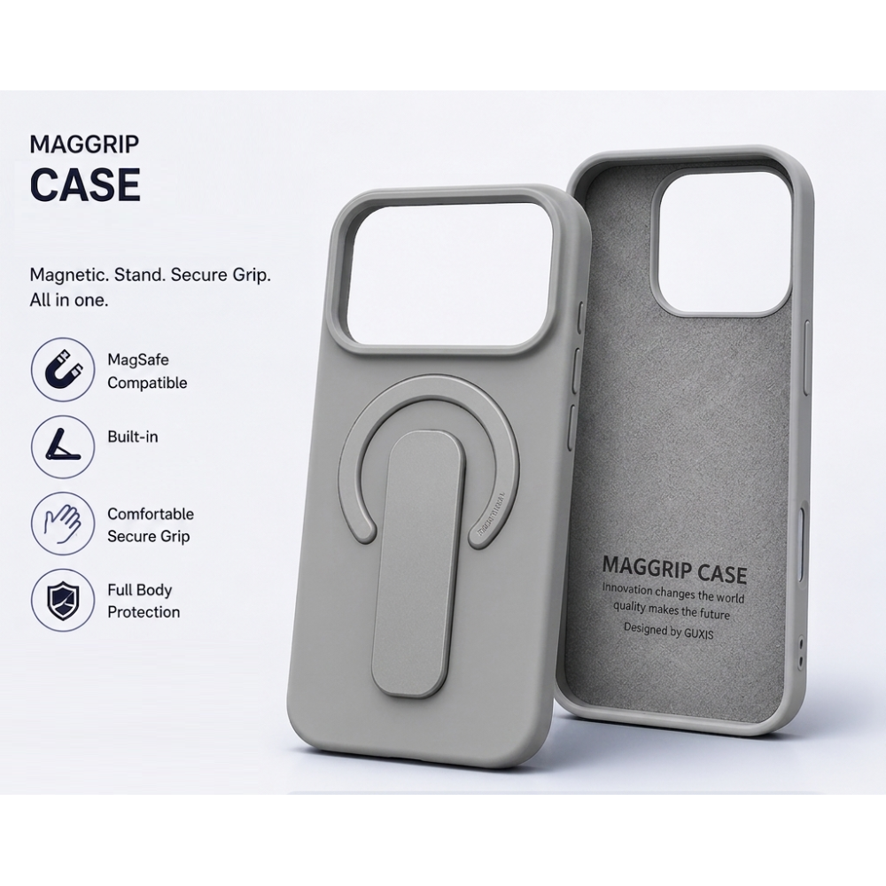 Futrola iPhone 17 Pro MACGRIP grey