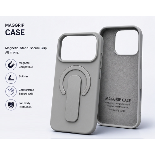 Futrola iPhone 17 Pro MACGRIP grey