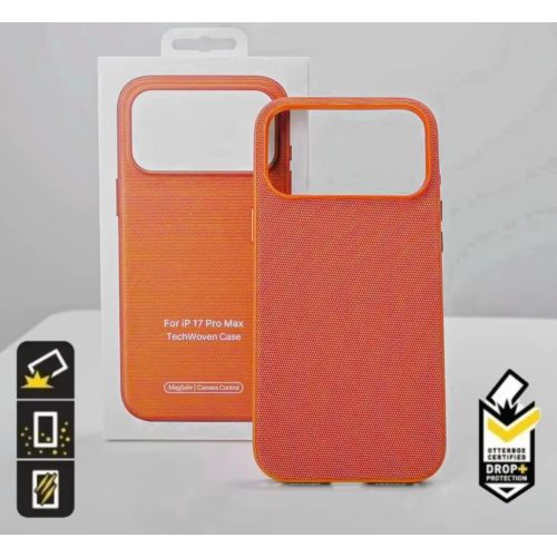 Futrola iPhone 17 Pro Max TechWoven orange