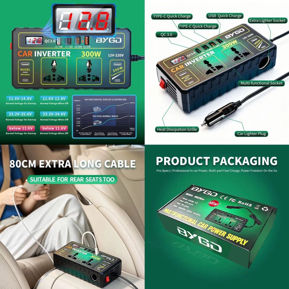 Car Inverter 8982 Max
