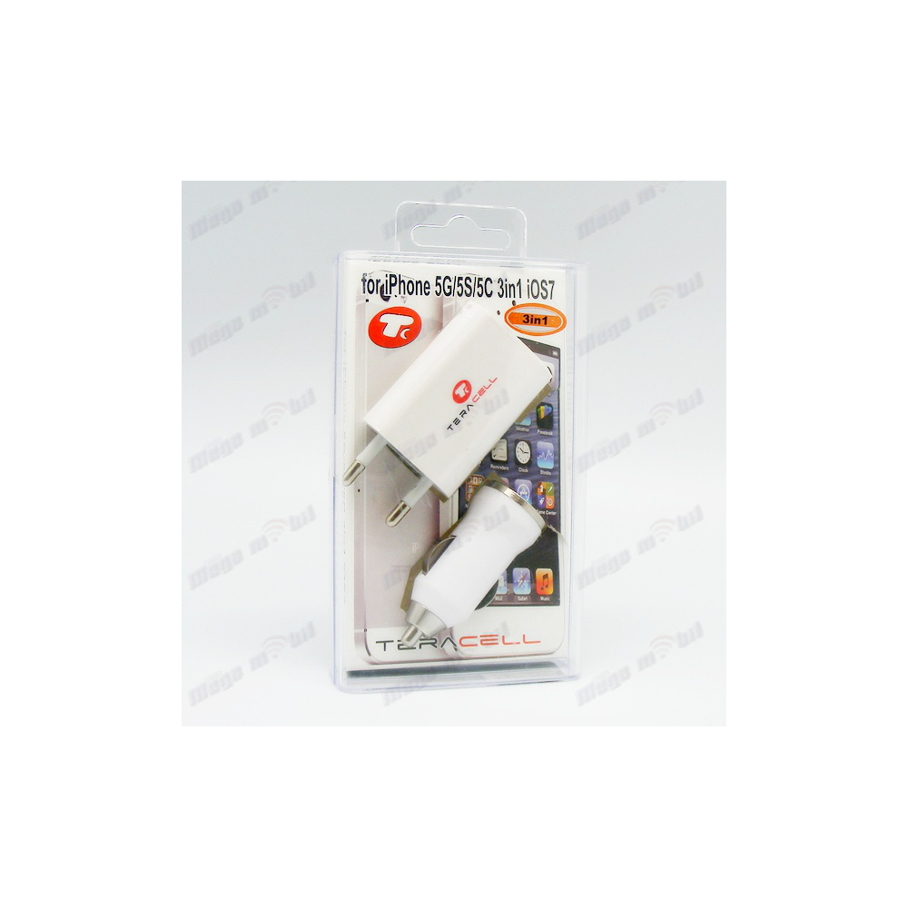 Polnac 220V iPhone 5/5S 3 vo 1