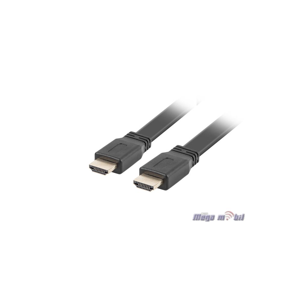 Kabel HDMI FLAT 1.8m black
