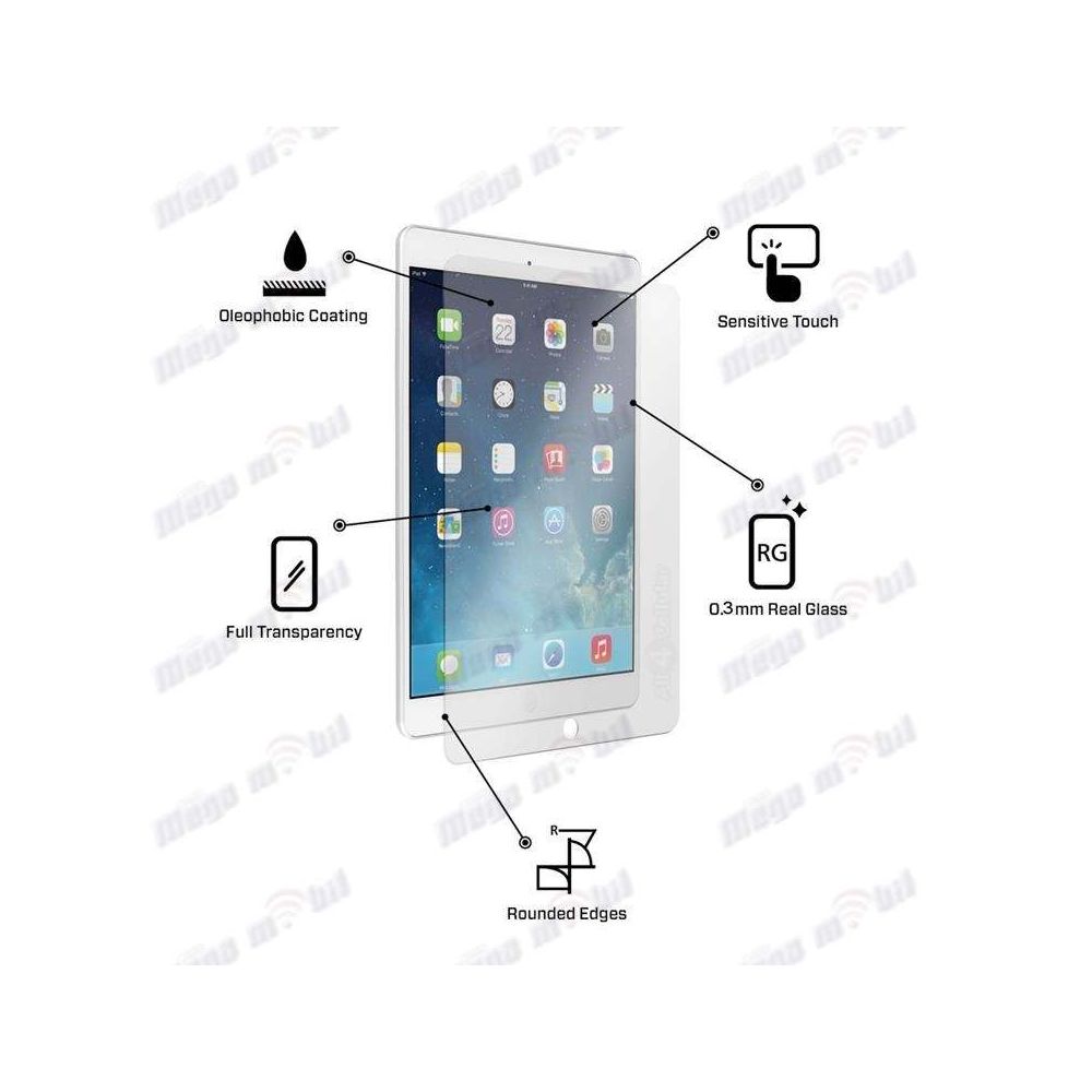 Tempered glass za iPad Air/ Air 2.