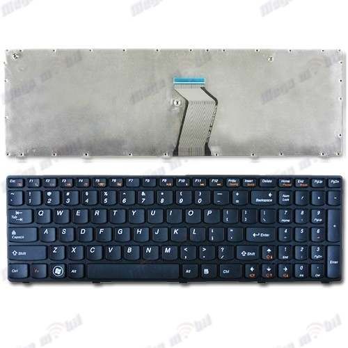 Tastatura za laptop Lenovo G570/G575 black.