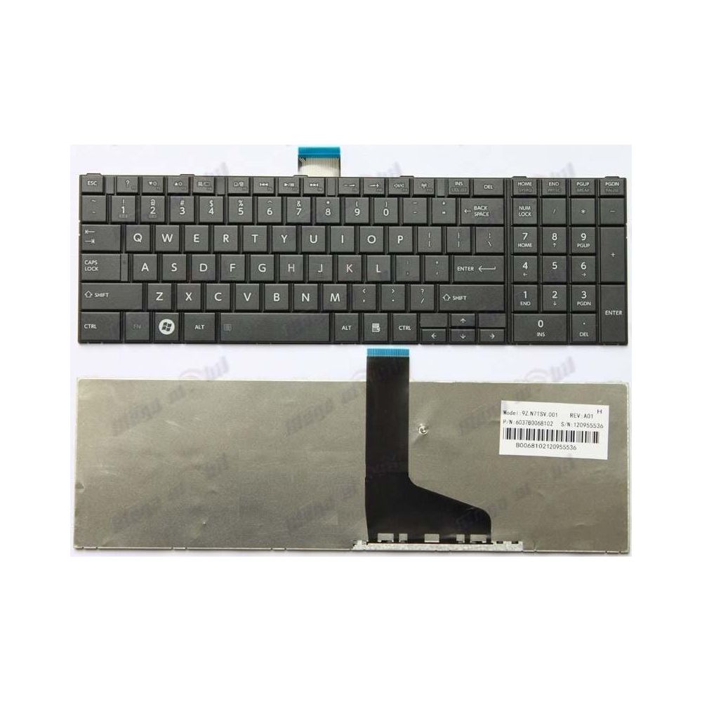 Tastatura za laptop Toshiba C850 black /L850/C855/L855/C870