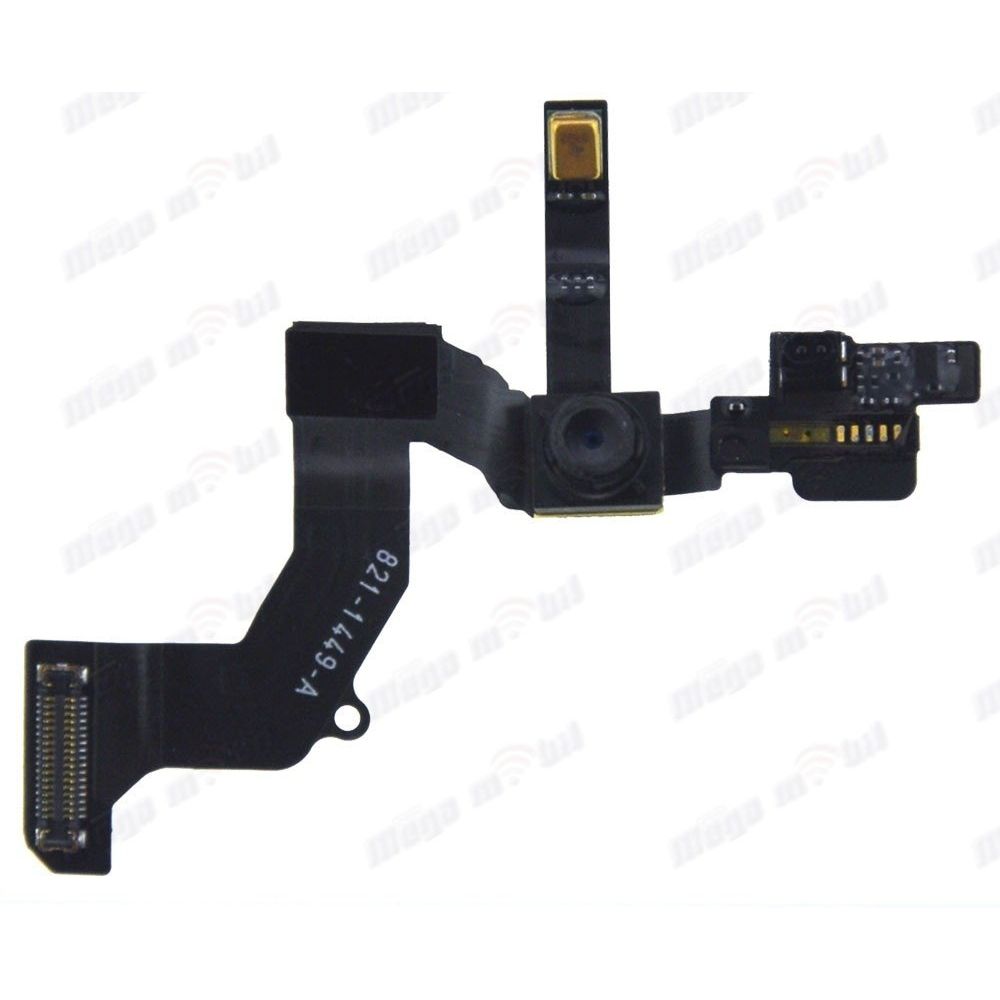 Kamera iPhone 5 predna so flet, senzor i mikrofon.