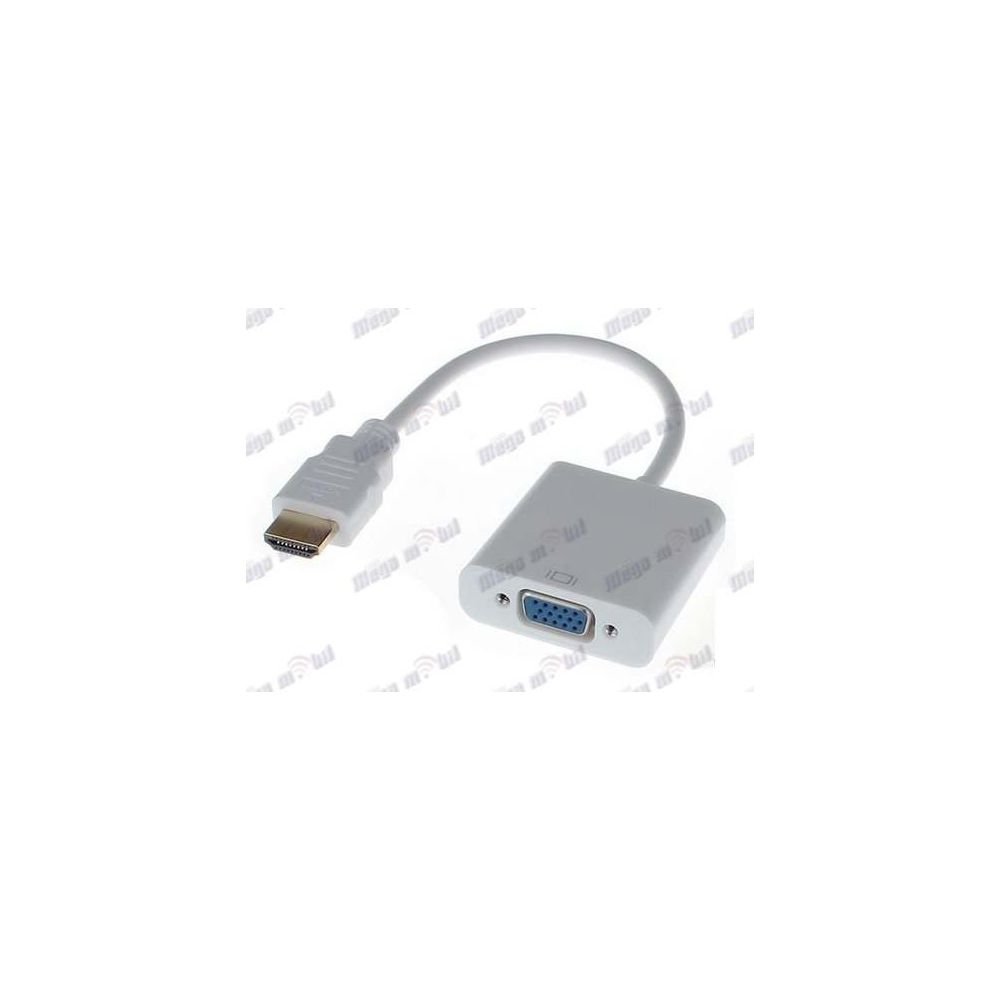Kabel HDMI male/VGA female short