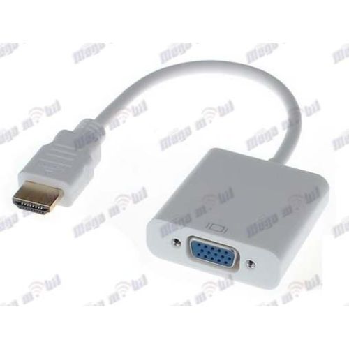 Kabel HDMI male/VGA female short