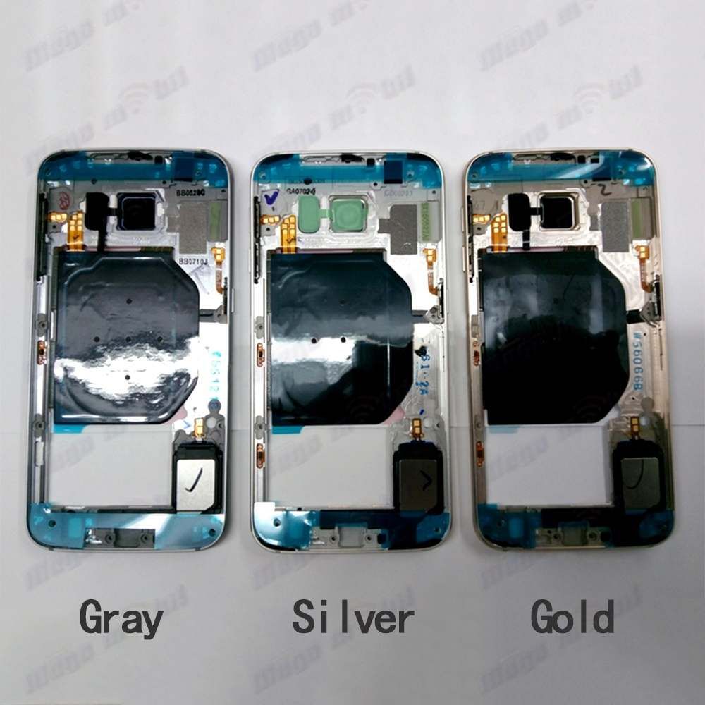 Maska sredisna Samsung S6/G920 gold.