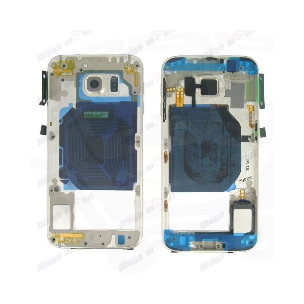 Maska sredisna Samsung S6/G920 gold.