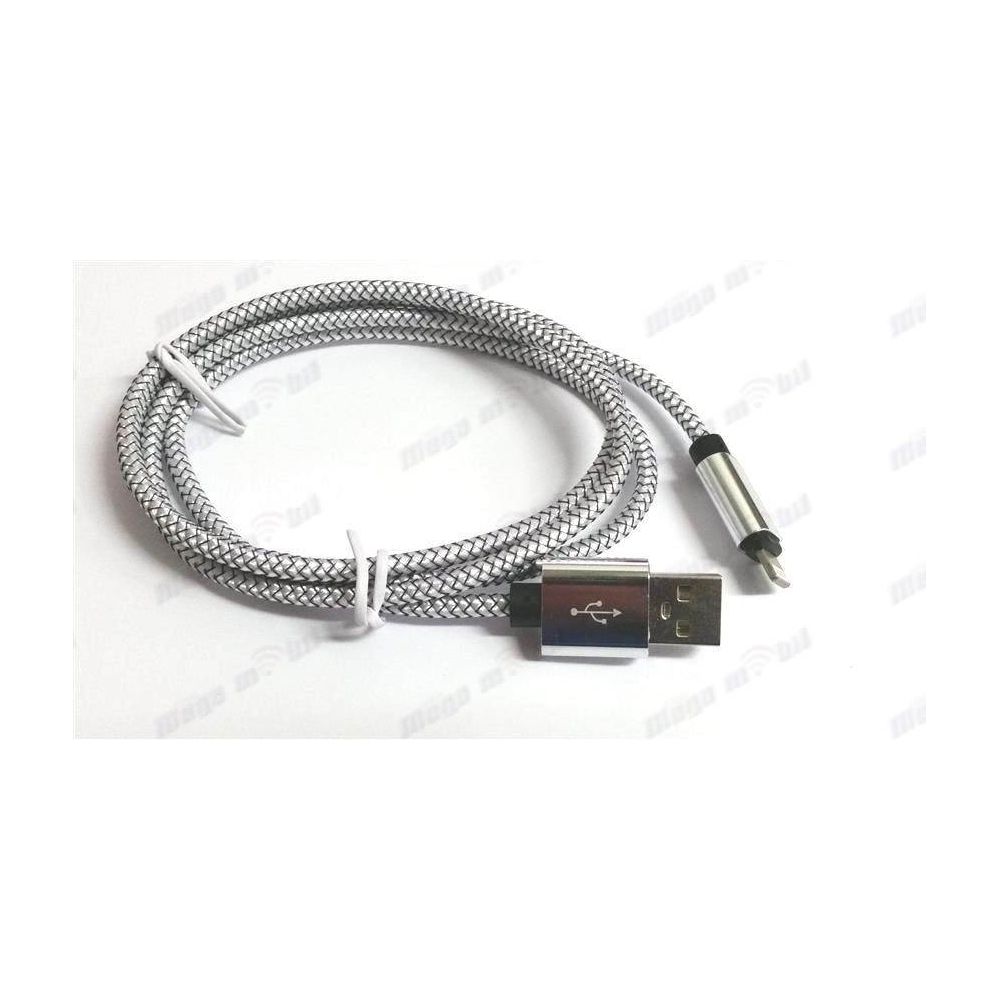 Data Kabel iPhone Metal connector silver