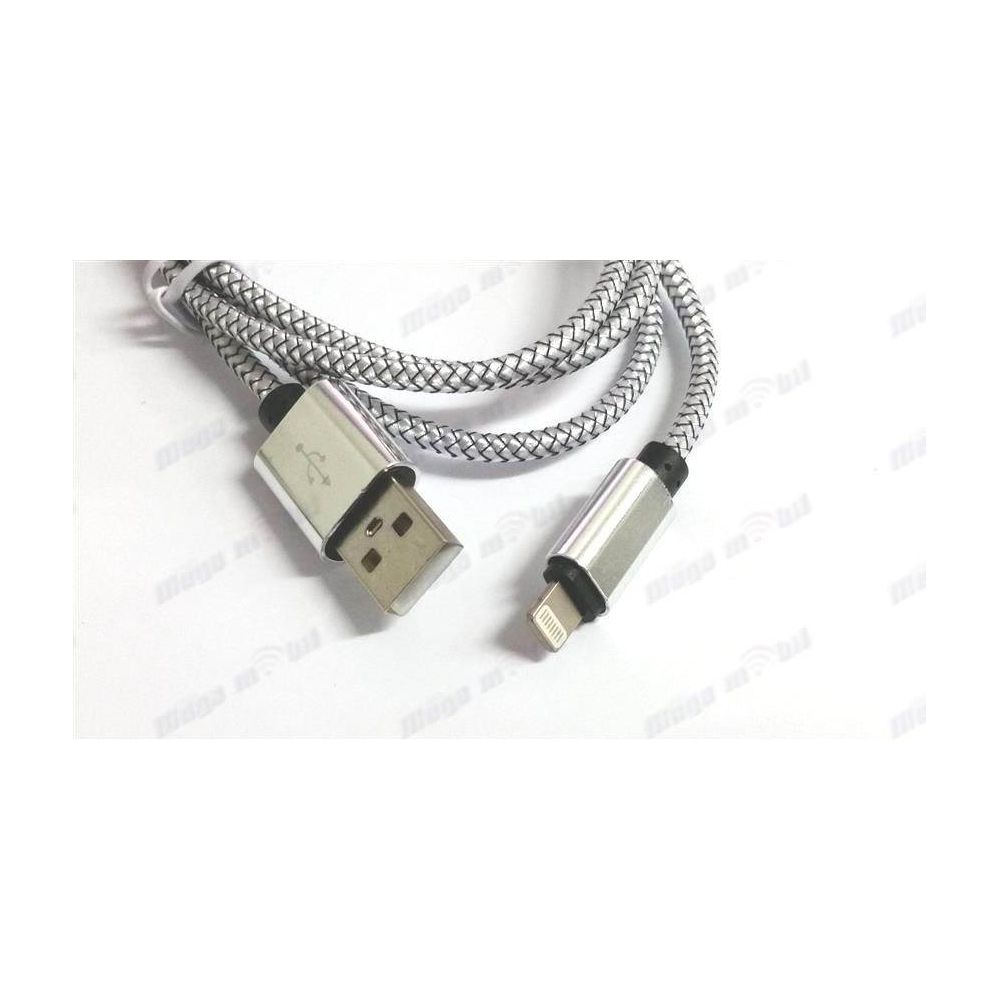 Data Kabel iPhone Metal connector silver