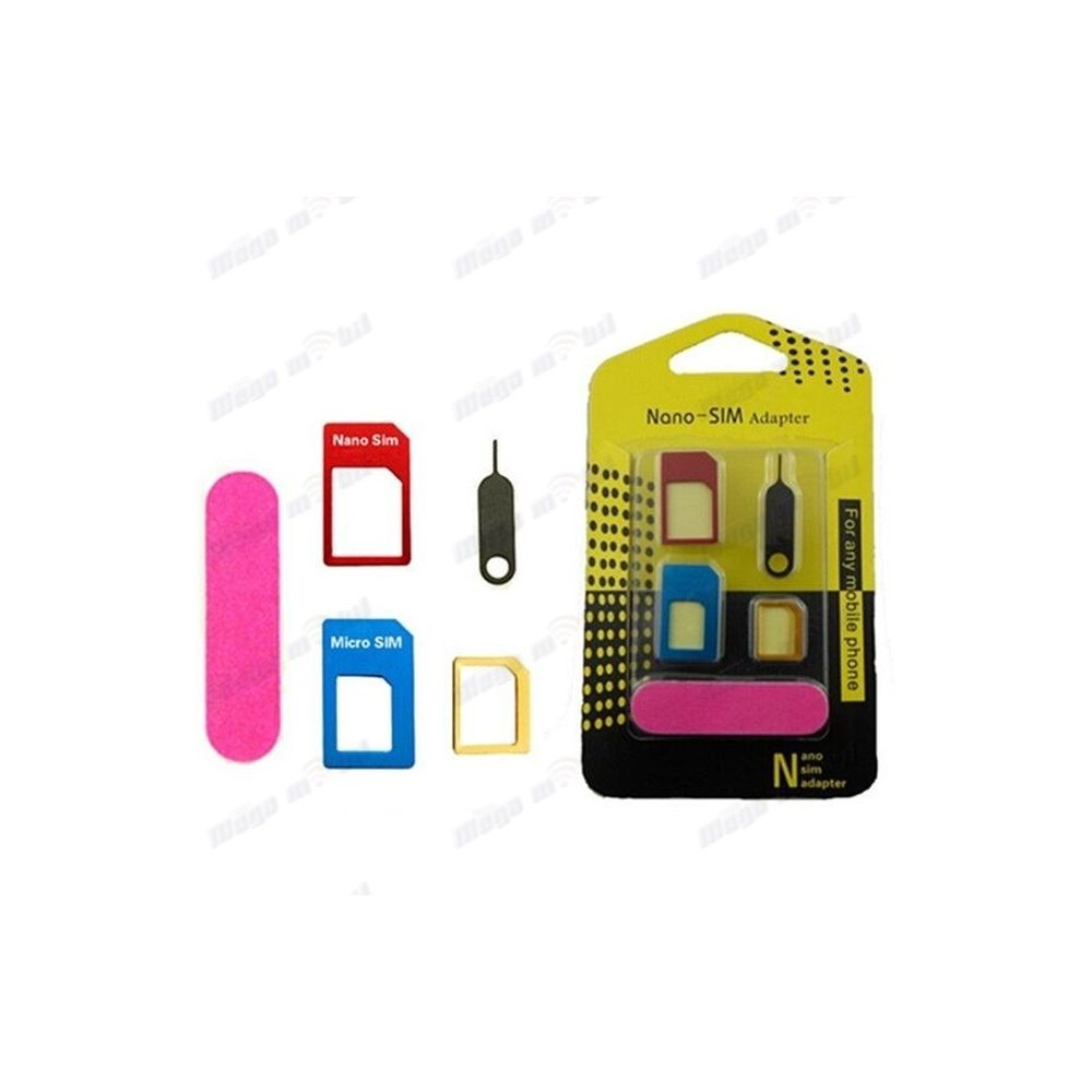 Nano + Micro SIM adapter (3 in 1 Metal)