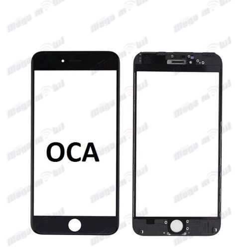 Staklo iPhone 7 Black so Ramka i OCA.