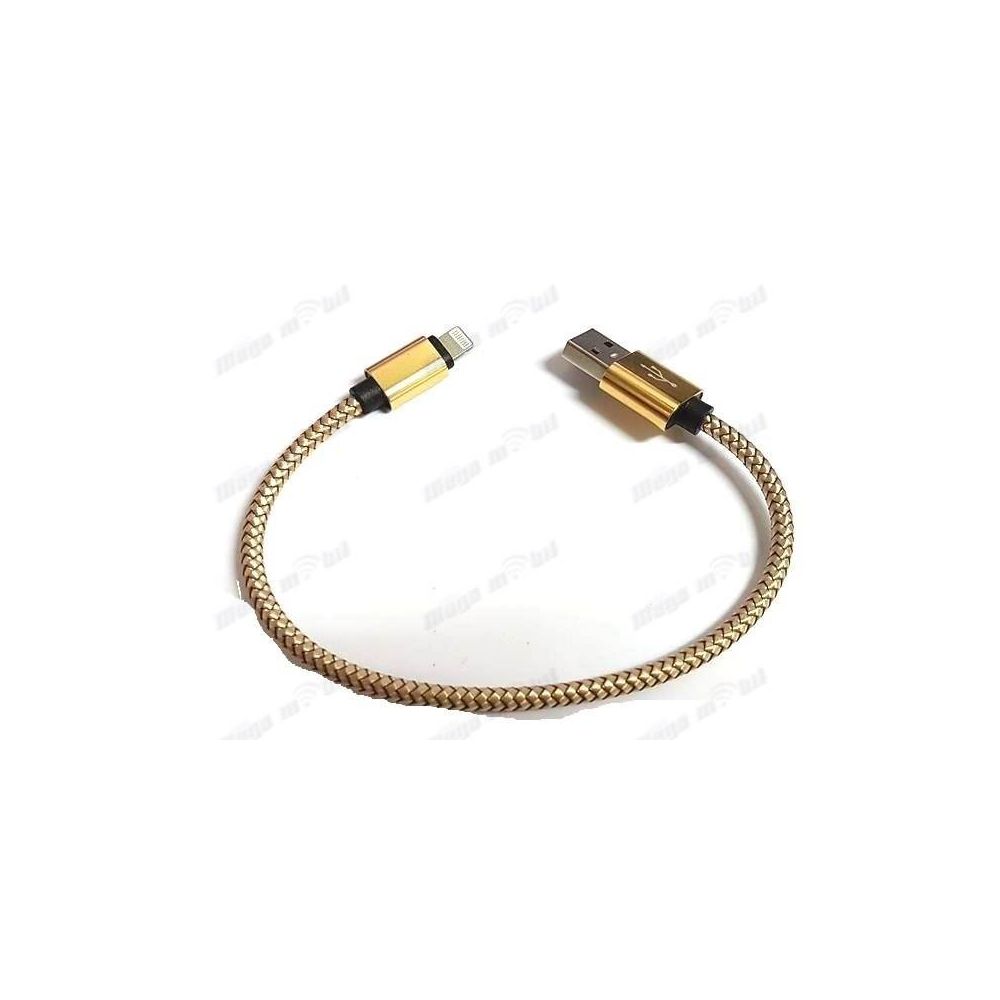 Data Kabel iPhone Metal connector 20 cm gold