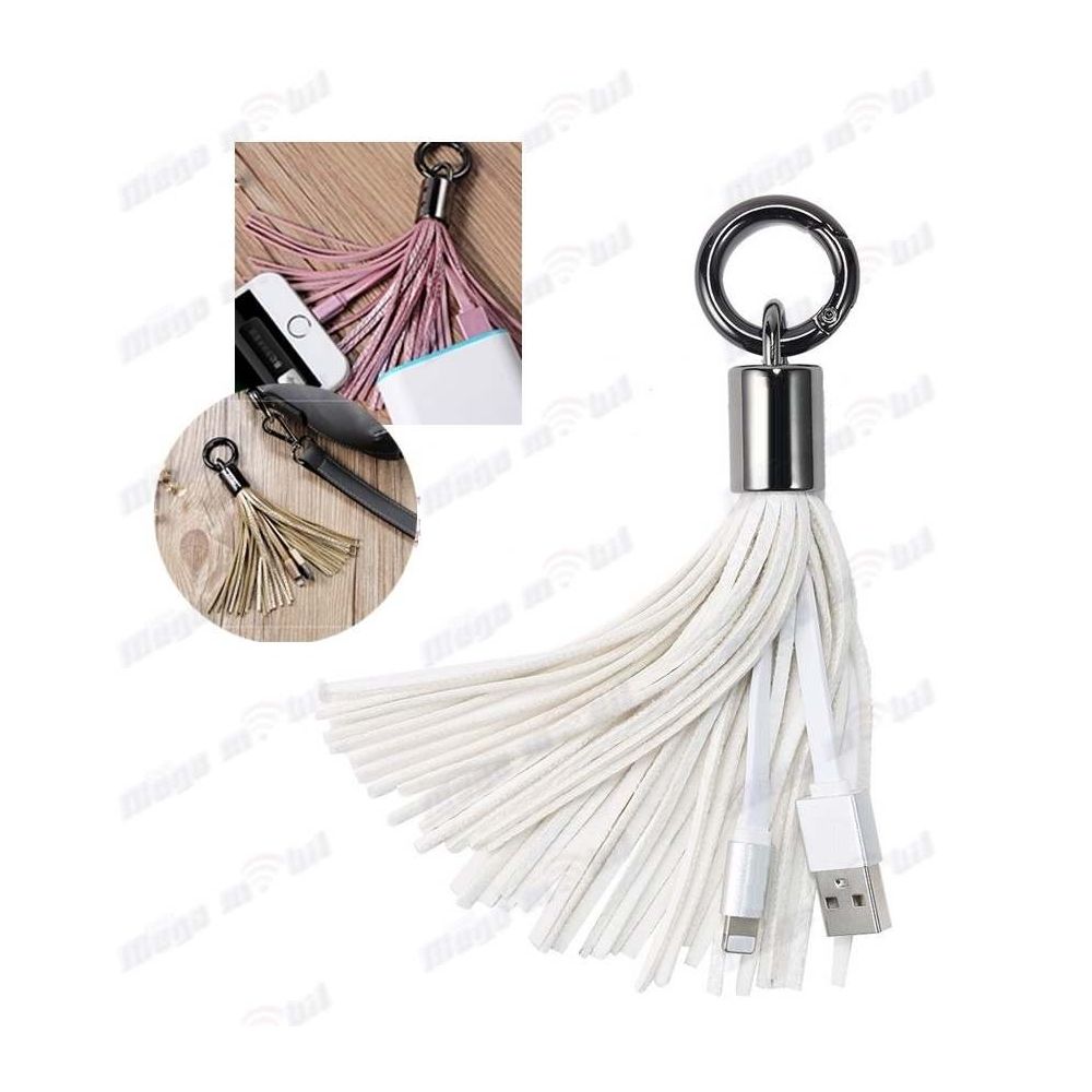 Data Kabel iPhone Privezok white