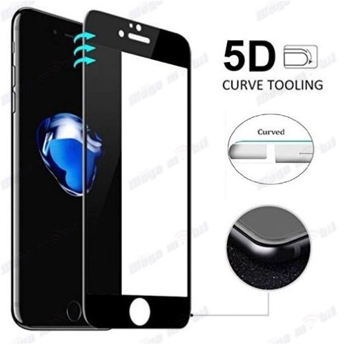 Tempered glass za iPhone 6 5D. black