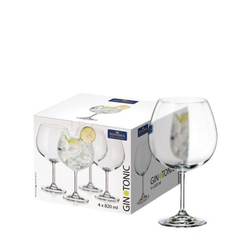 Сет 4 чаши Bohemia Gin&Tonic 1SC84/820ml