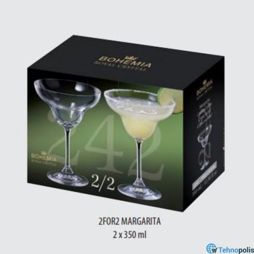 Сет 2 чаши за маргарита Bohemia 2for2 350 ml