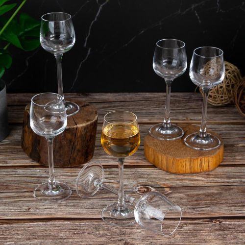 Сет 6 чаши за ракија Bohemia Strix 60 ml