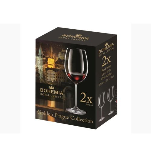 Сет 2 чаши за вино Bohemia 2for2 600 ml