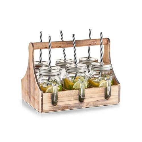 Сет од 6 чаши со кутија Zeller 19747 29 x 22,5 x 22,1 cm