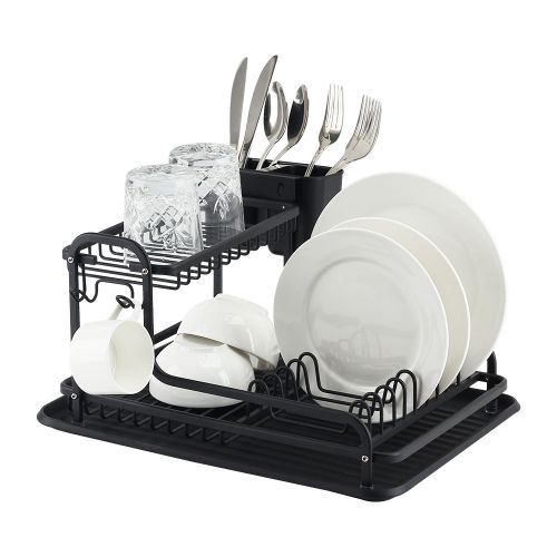 Цедилник за садови од алуминиум Luigi Ferrero FR-4028AD 43x38.5x22cm,црн