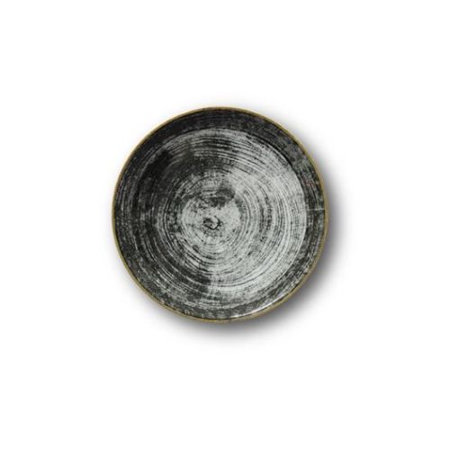 Чинија за десерт Saturnia Black Round 21cm 14004#Z07