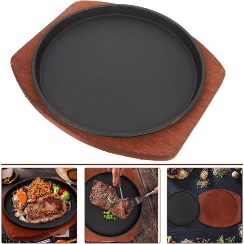 Тава од гус со бамбус постолје 36572