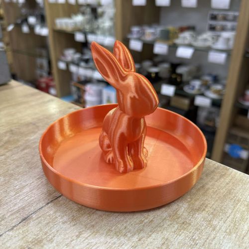 Држач за прстени и накит со зајче DeGalic