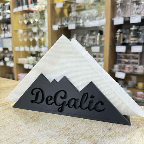 Држач за салфети во вид на планина DeGalic